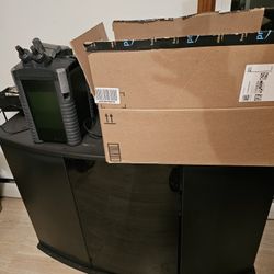 90 Gallon Fish Tank Stand, Filter, Light  And Accessories 