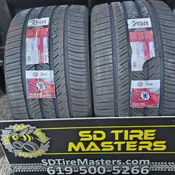 2 NEW TIRES 305/30R18 ATLAS FORCE UHP both installed $180 ($90 EACH)