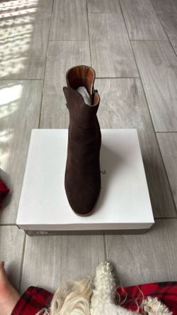 Brown suede Macy Ankle Boots 