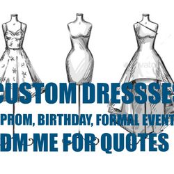 custom dresses