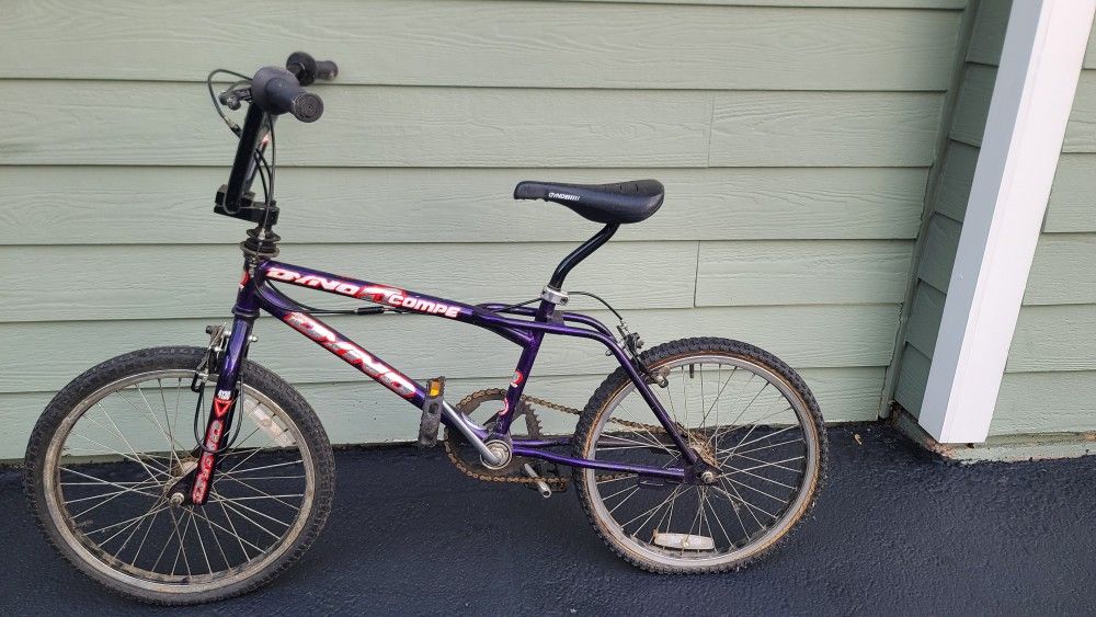 1993 Dyno Compe BMX Bike In Purple Splash for Sale in Orland Park IL OfferUp