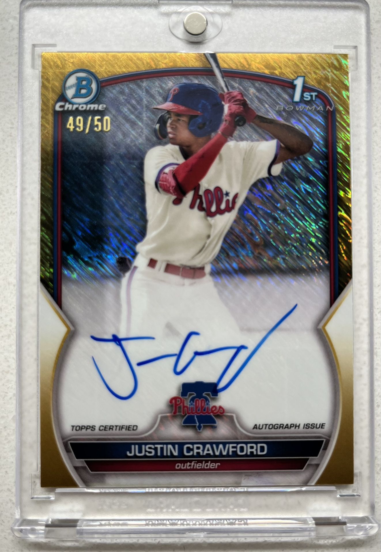 Justin Crawford Baseball Card