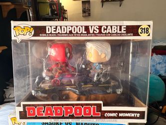 Funko Pop! Comic Moments Marvel Deadpool vs Cable #318 Vinyl Bobblehead