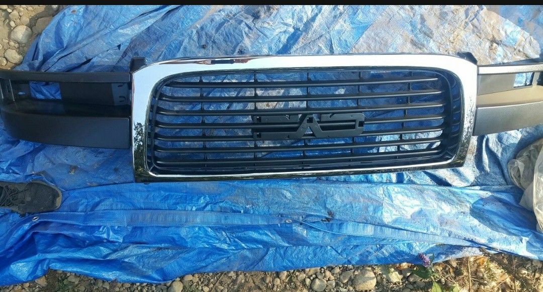 Black Chrome Grille for 03-14 GMC Savana 1500