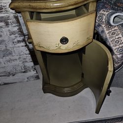 Table With Palm Tree 