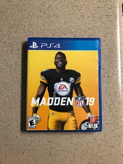 Madden 19 NFL PS4 Video Game