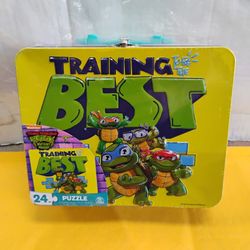 Training to be the best 24-piece Ninja turtle puzzle 2023