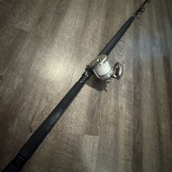 Daiwa Saltiga 55LD 2 Speed / Okuma Pch 4 XH 7’4” 150-200 Salt Water blue Fin  Fishing Combo. 