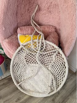 Boho swing decor