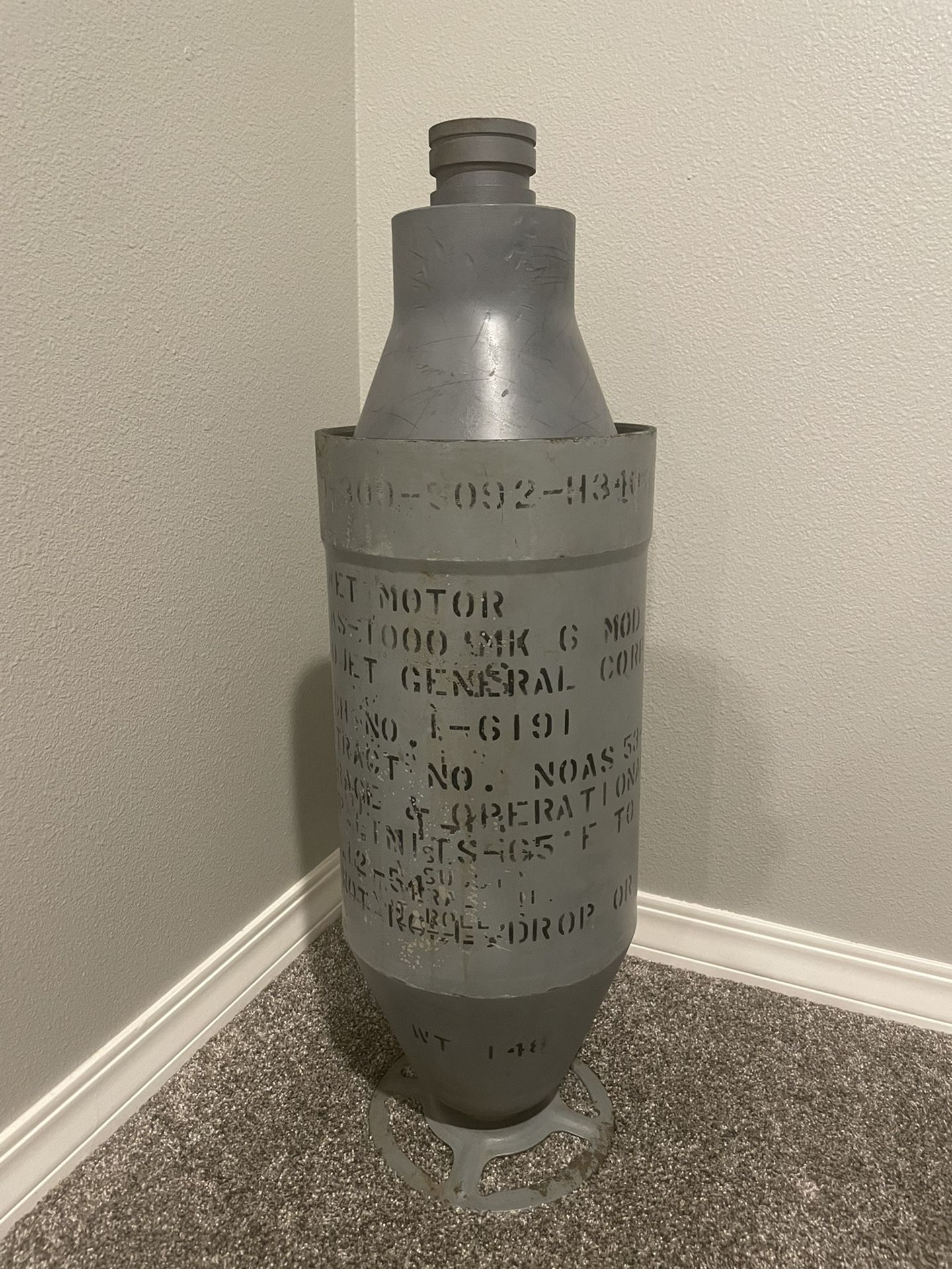 RARE COLLECTIBLE! United States Marines C-130 JATO Bottle