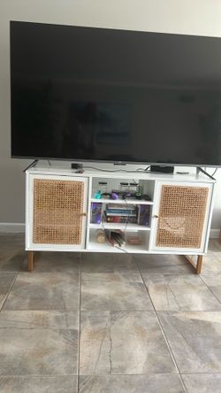 Beautiful White Tv Stand