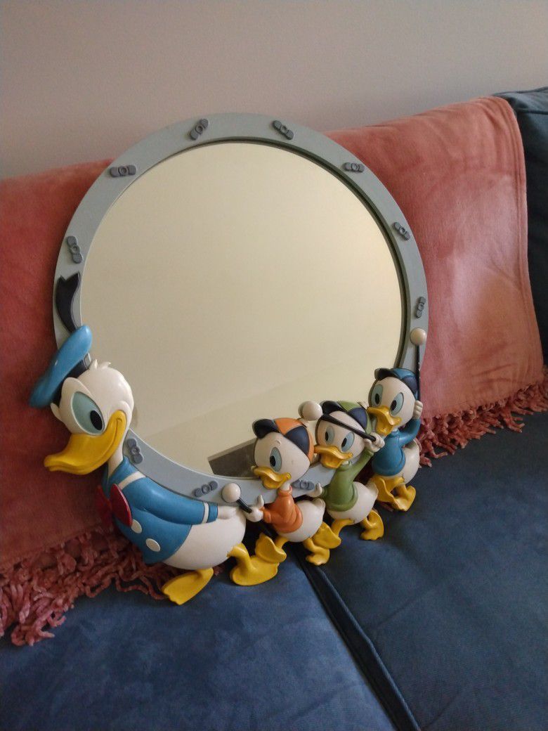 Vintage 1955 Disney Mirror 