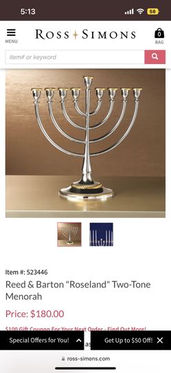 Roseland Menorah