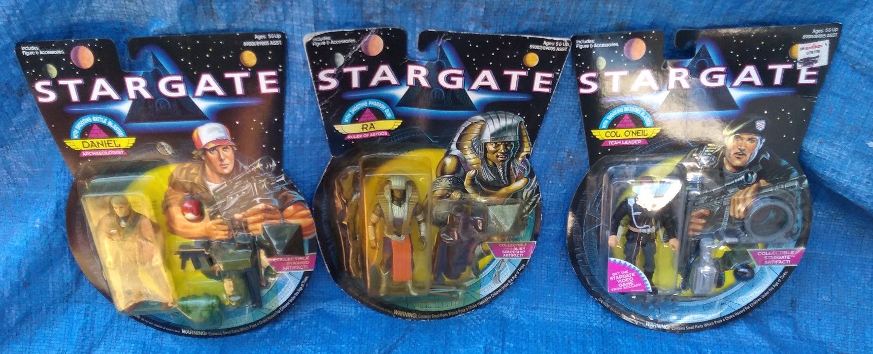 1994 Hasbro Stargate MOC MIP Action Figure Lot Vintage Collectible