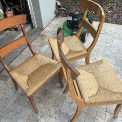 Wooden Chairs  (Set Of 6)