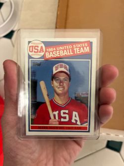 1985 Topps Mark McGwire USA Baseball Rookie Card