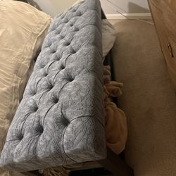 Arhaus Tufted Bench