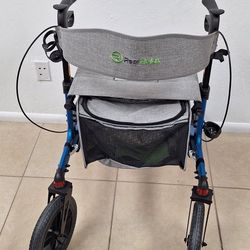 All-Terrain Rollator with Seat