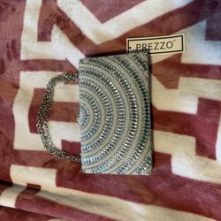 Brand New Clutch Silver  