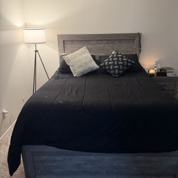 Bed, Dresser And Nightstand 