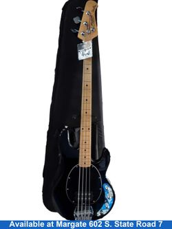 Sterling By Musicman Subseries Black Electric Classic Guitar