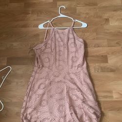 Pink Hoco Dress
