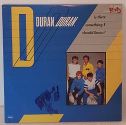 Rare! Duran Duran "Is There Something I Should Know" 12" Vinyl -1983