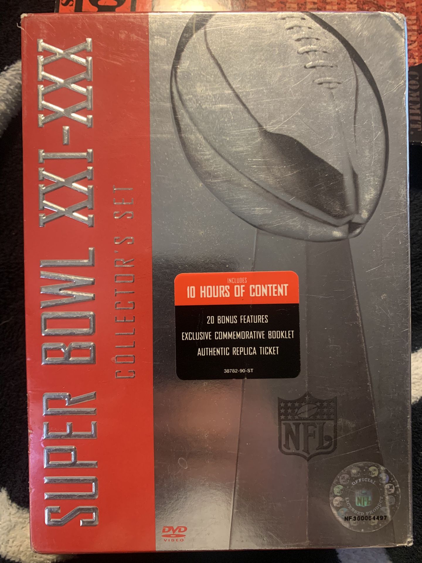 NFL Collectors Set Super Bowl XXI - XXX DVD