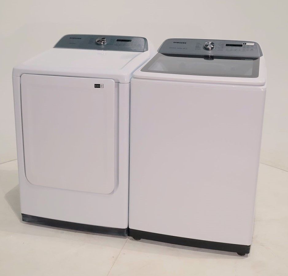 New Samsung Electric Washer and Dryer