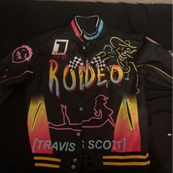 High Quality Travis Scott Jacket-stitched/leather patches