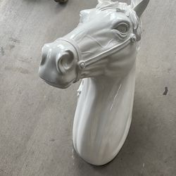 Horse head wall art for $10