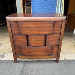 Magnussen Nova Wooden 3-Drawer Chest/Nightstand with Power Outlets
