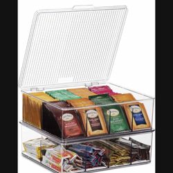 Tea Bag Holder Box