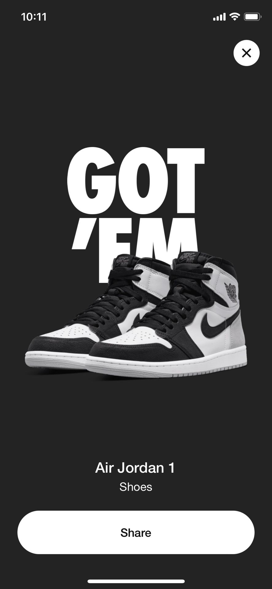 Air Jordan 1 Retro OG