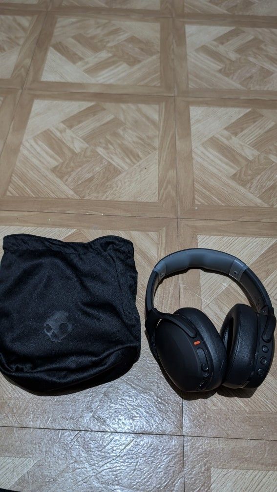 Skullcandy Crusher Evo Bluetooth Wireless Over-Ear Headphones Black 