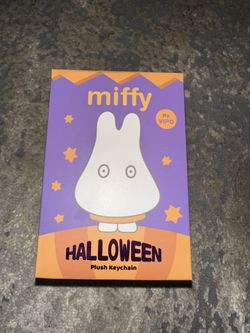 100% Authentic Miffy Plush Keychain
