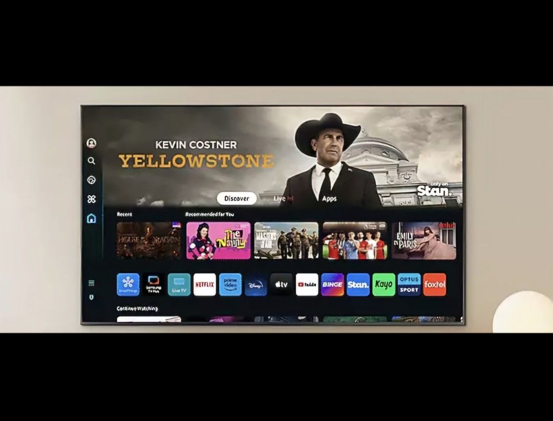 98-inch SAMSUNG QLED Q80C 4K Smart TV UHD HDR