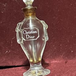 Chanel and Dior perfume collector bottles