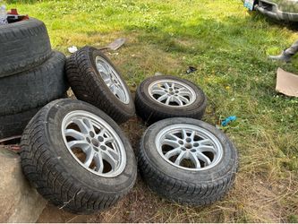 Brand New Michelin Tires With Toyota Rims
