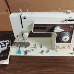 Aldens  Sewing Machine In a Cabinet. 