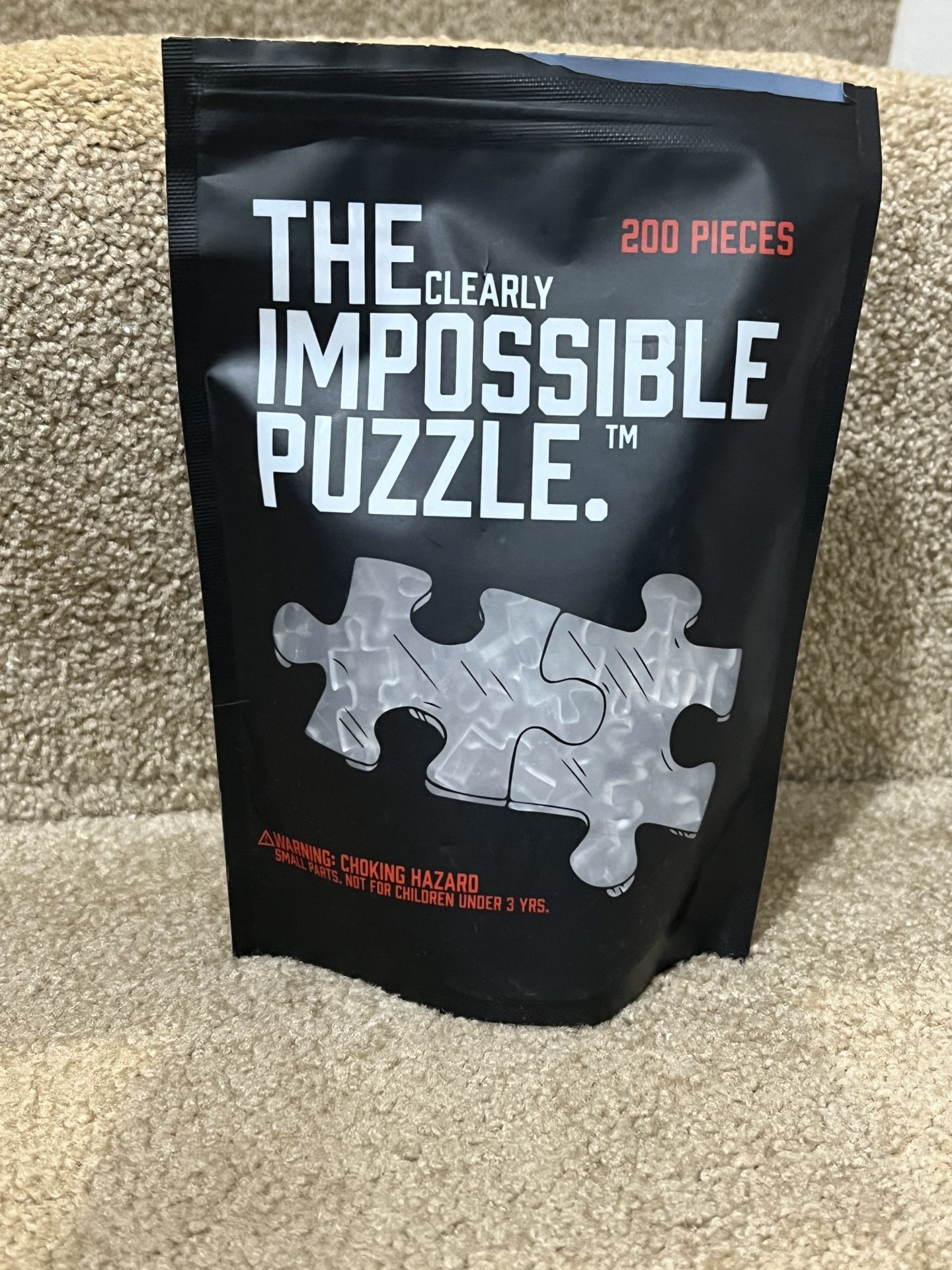 The Clearly Impossible 200 Piece Puzzle WTF Edition Adult Game
