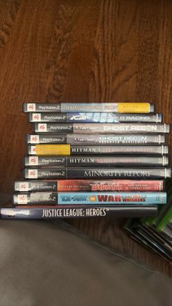 Ps2 video games