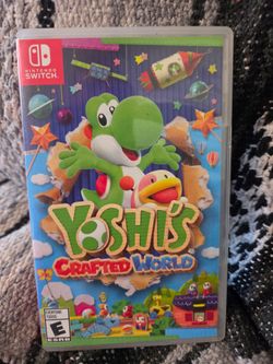 Yoshi's Crafted World Nintendo Switch Game