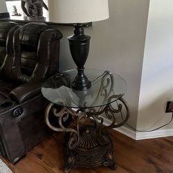 End Glass Coffee Table 