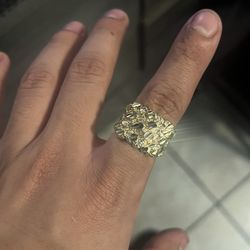 14k Gold Buffet Ring 6.7g 