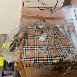 Burberry Long Sleeve Button Up 