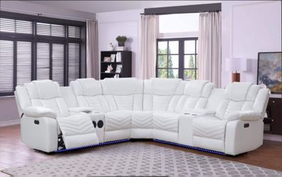 Reclining sectional sofa, Financing available 💫