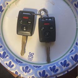 Subaru Outback Set Of Keys.Year 2008 