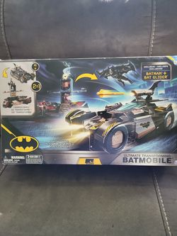 DC Comics Ultimate Transforming Bat Mobile