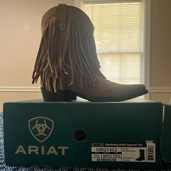 Ariat gold clearance rush fringe boot